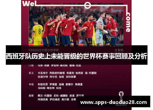 西班牙队历史上未能晋级的世界杯赛事回顾及分析